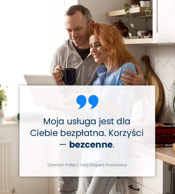 Moja usługa jest dla Ciebie bezpłatna, a korzyści bezcenne.