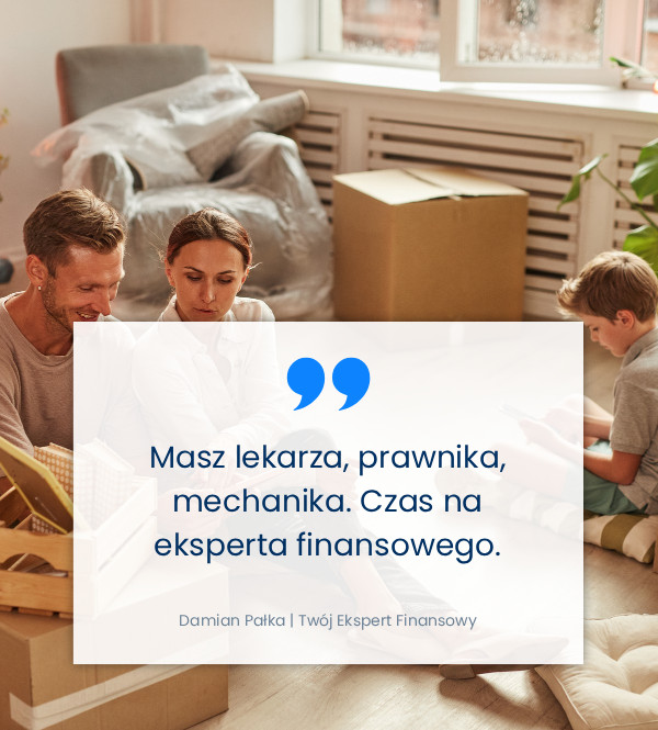 Masz lekarza, prawnika i mechanika. Czas na eksperta finansowego