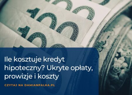 Ile kosztuje kredyt hipoteczny, plik pieniędzy symbolizujący koszty kredytu